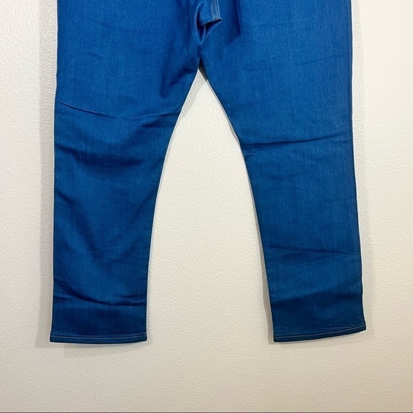 Tom James Blue Delta Mens Raw Denim Blue Custom Bespoke Jeans Size 39x28 - Picture 11 of 12